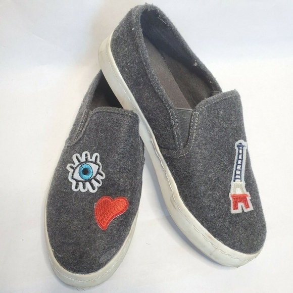 BP Women's Size 7 Sneaker Twiny Slip on Paris - Picture 1 of 4